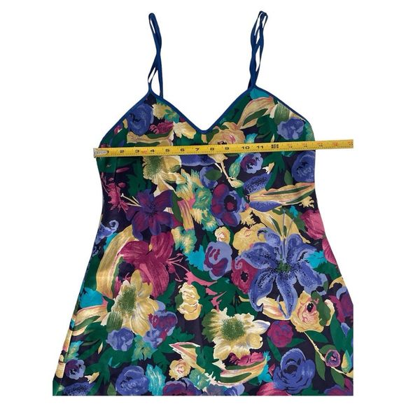 Vintage Val Mode Lingerie Floral Nightgown Womens Size Small - Picture 6 of 6